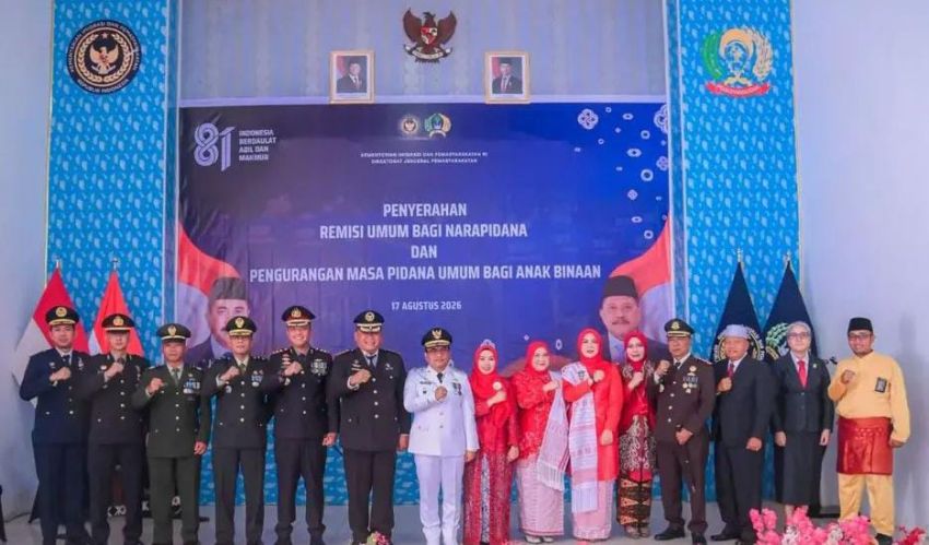Kado Kemerdekaan! 594 Warga Binaan Lapas Padangsidimpuan Diusulkan Dapat Remisi