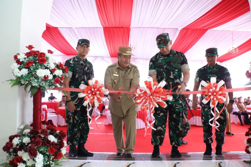 Bupati Asahan Bersama Forkopimda Sambut Hangat Kunjungan Pangdam I/BB, Resmikan Masjid Al-Ikhlas Kodim 0208/Asahan