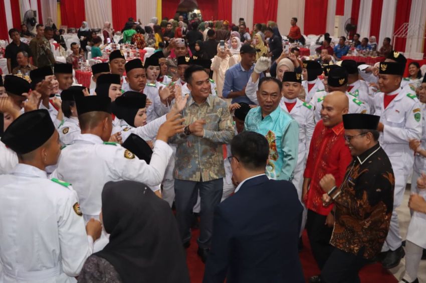 Kapolres Padangsidimpuan Hadiri Malam Ramah Tamah, Kenang Jasa Perintis Kemerdekaan dan Apresiasi Paskibra