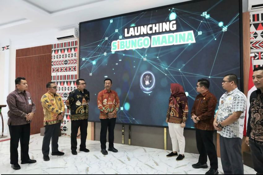 Pemkab Madina Luncurkan SiBUNGO, Aplikasi Pajak Digital Berbasis Geospasial untuk Dongkrak PAD