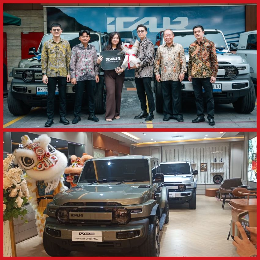 iCAR Perluas Jaringan ke Sumatera Utara Lewat Medan City Store, Hadirkan SUV Listrik iCAR V23