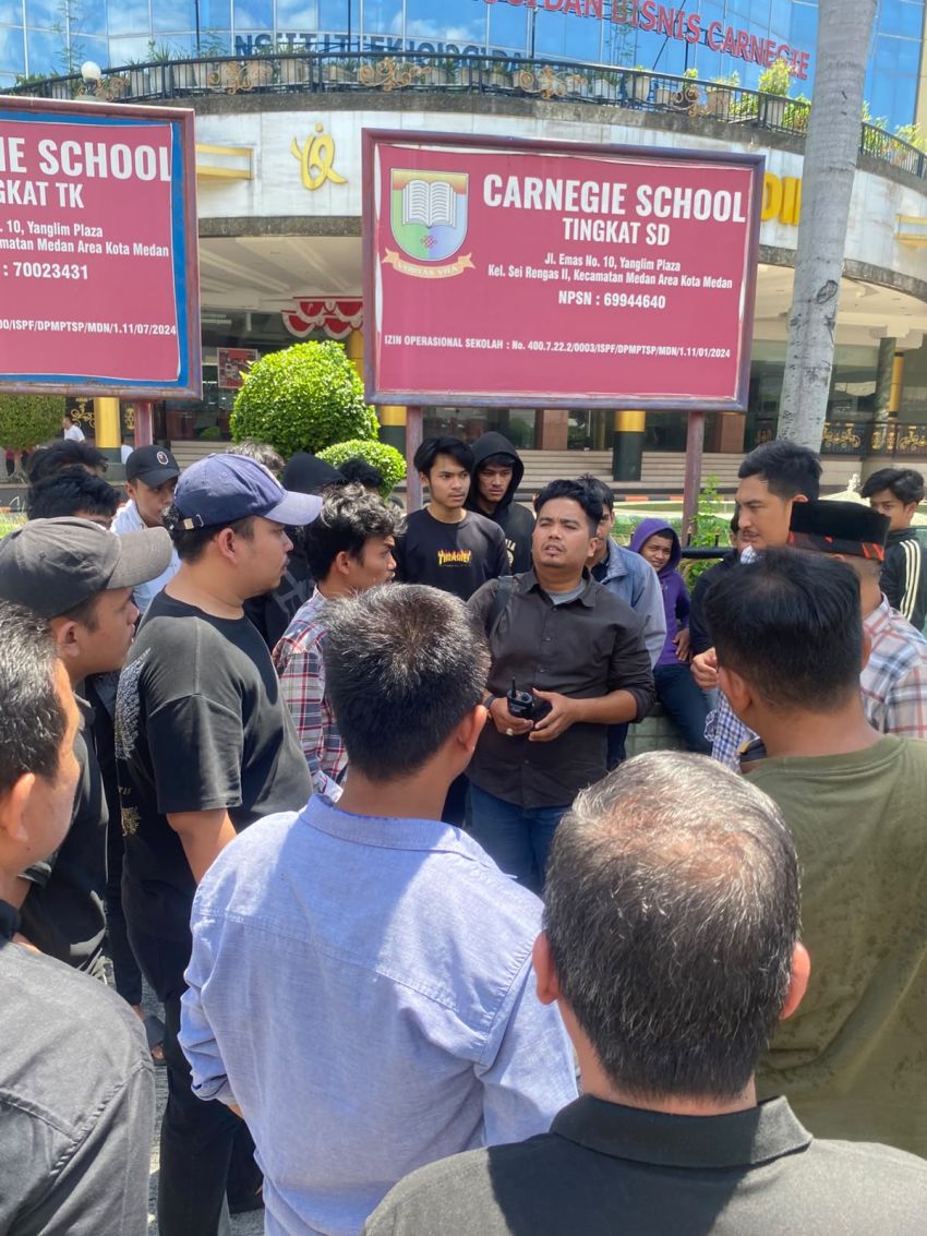 Aliansi Pengamat Lingkungan Demo di Medan, Desak Dugaan Peredaran Narkotika Diusut