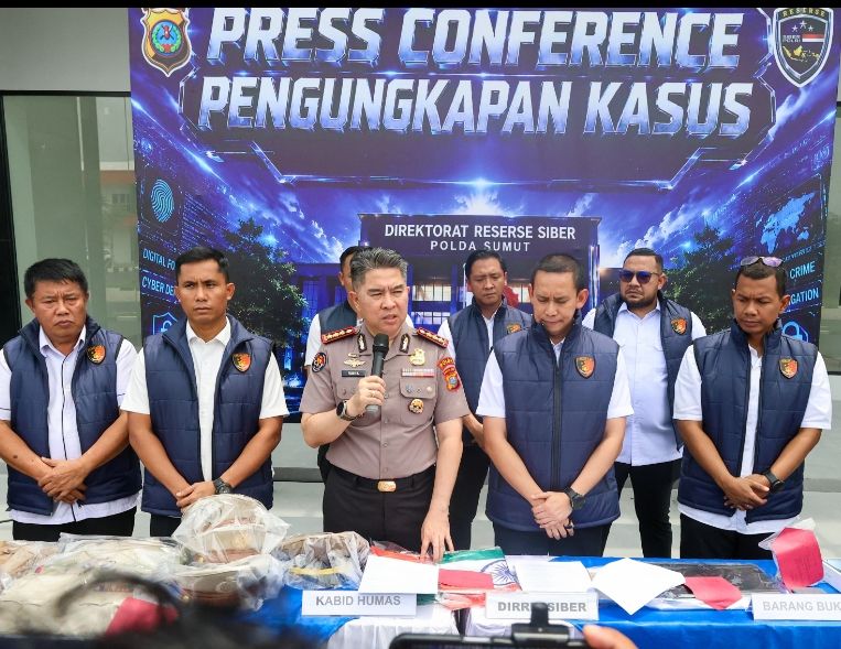 Polda Sumut Bongkar Sindikat Scamming Internasional di Apartemen Medan, Korban Rugi Rp6,7 Miliar