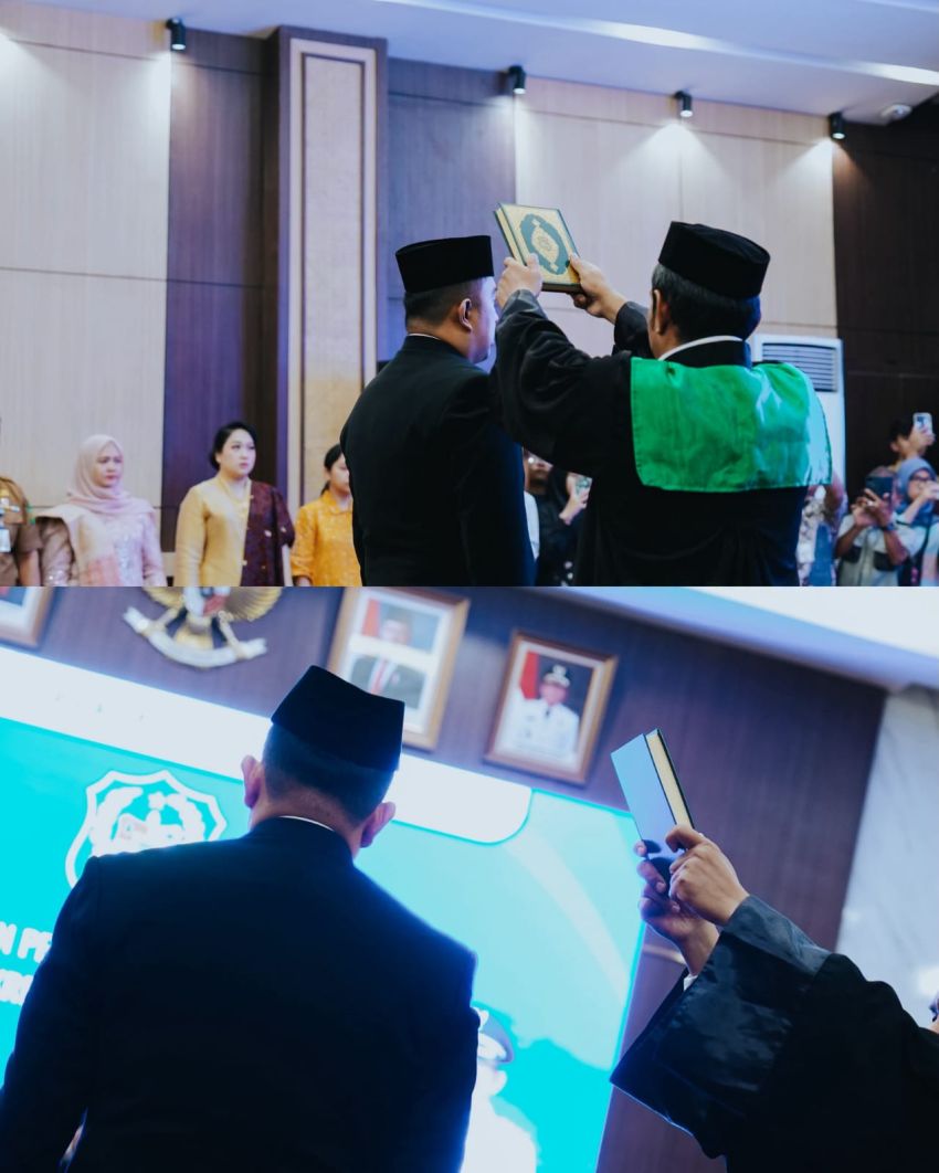Rico Waas Lantik Erfin Fachrur Razi Jadi Pj Sekda Medan, Tekankan Integritas dan Profesionalisme