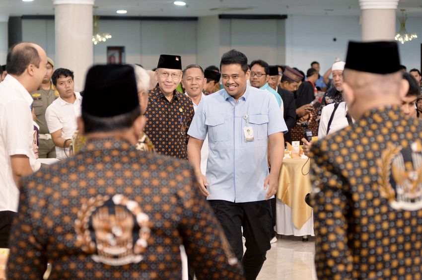 Pelantikan DHD 45 Sumut, Bobby Nasution Ajak Generasi Muda Gelorakan Semangat Juang '45