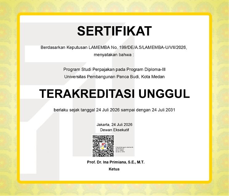 Program Studi D3 Perpajakan Fakultas Sosial Sains UNPAB Resmi Raih Akreditasi Unggul dari LAMEMBA