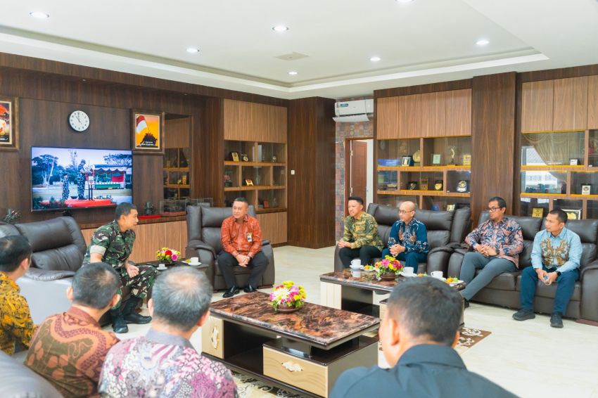 PLN Group Audiensi ke Pangdam I Bukit Barisan Sumatera Utara