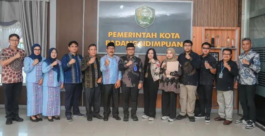 Kunjungan BPK Sumut, Wali Kota Letnan Dalimunthe Komitmen Dukung Tata Kelola RSUD