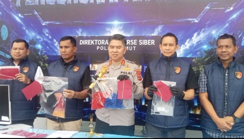 IRT Live Streaming Pornografi Diamankan Polda Sumut   Raup Rp 300 Ribu Per Hari
