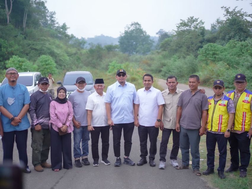 Wakil Ketua Komisi VI DPR RI Tinjau Jalan Lingkar Utara Laing, Perkuat Konektivitas Kota dan Kabupaten Solok