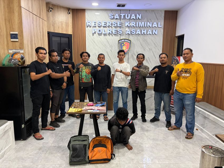 Belum Genap 24 Jam Sejak Kabur, Pelaku Curat yang Gasak Barang Rp143 Juta Diringkus Polisi