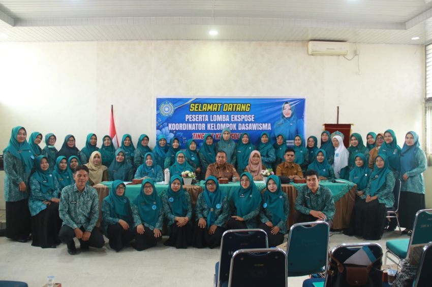 TP-PKK Kota Solok Menggelar Lomba Ekspose Koordinator Kelompok Dasawisma Tingkat Kota Solok Tahun 2026.