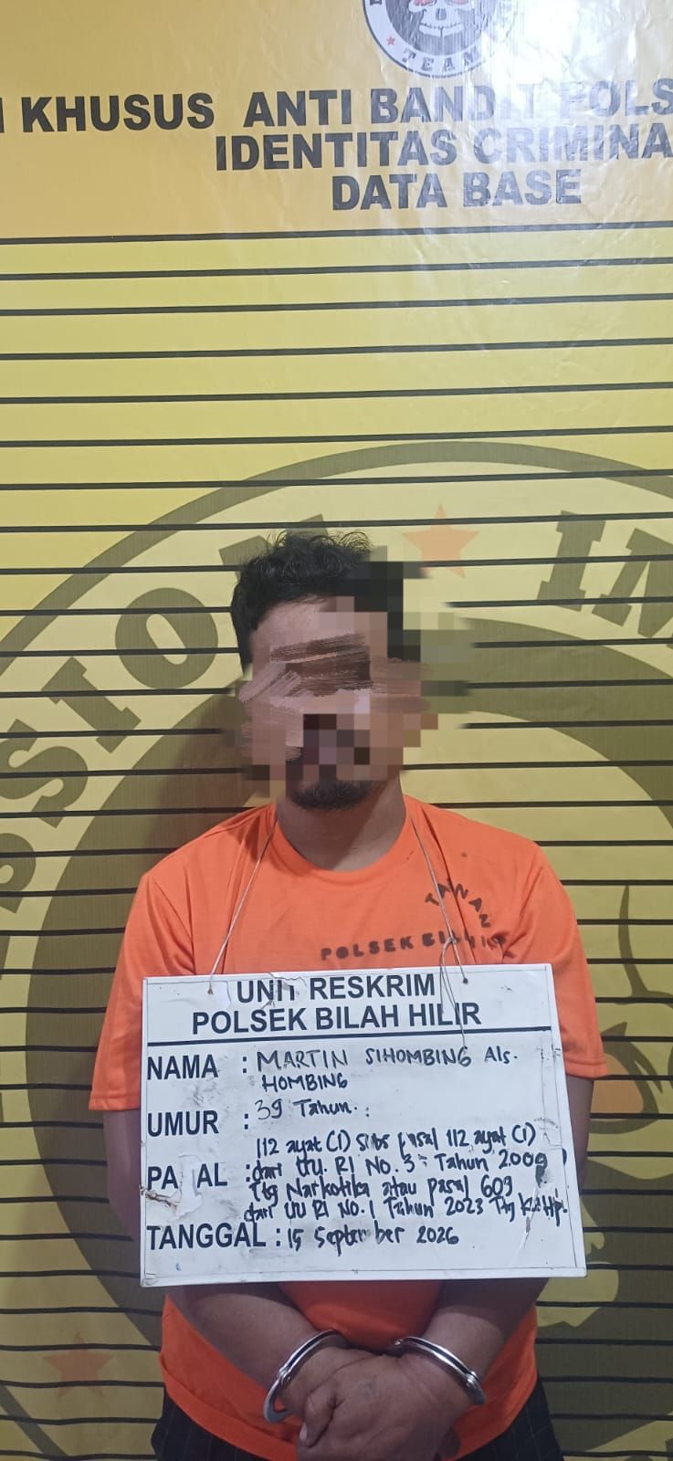 Dalam Sehari Empat Pengedar Sabu - Sabu Diringkus Reskrim Polsek Bilah Hilir