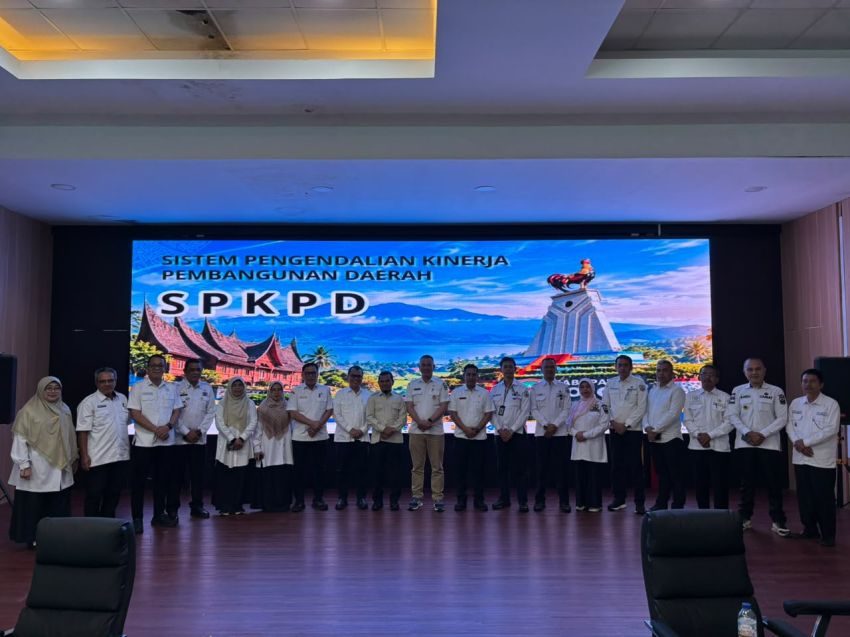 Pemkab Solok Launching Sistem Pengendalian Kinerja Pembangunan Daerah