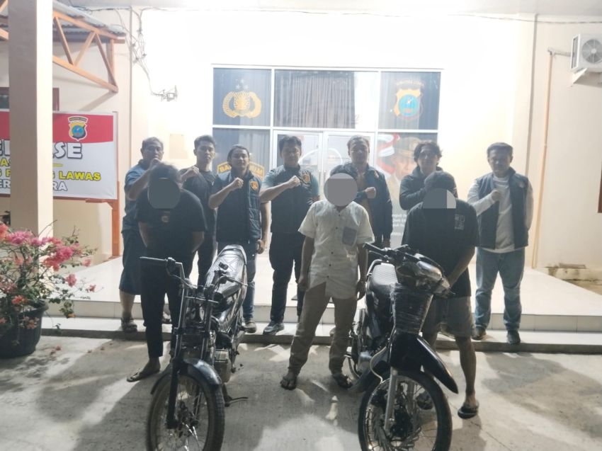 Cegah Begal dan Balap Liar, URC Polres Padang Lawas Gaspol Patroli Dini Hari