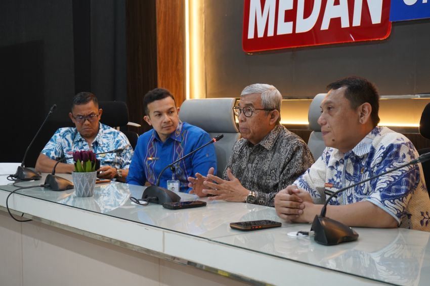 Dari Layanan Adminduk hingga Pajak Digital, KI Sumut Visitasi Kota Medan
