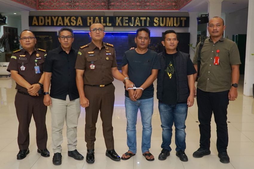 Tim Tabur Intel Kejati Sumut dan Kejari Madina Amankan DPO Terpidana Perkara Pertambangan di Kawasan Hutan