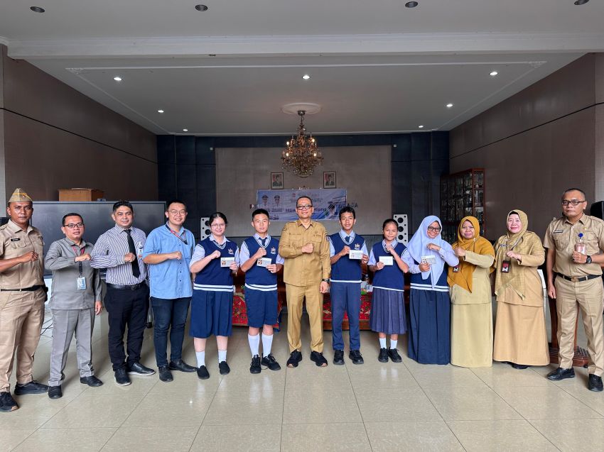 Peringati Hari Indonesia Menabung, Wakil Walikota Tanjungbalai Ajak Pelajar Budayakan Menabung Sejak Dini