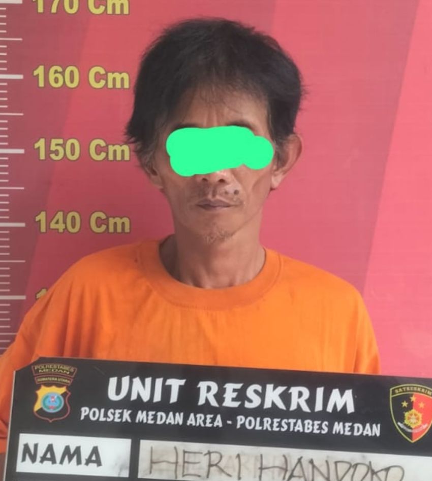 Polsek Medan Area Kembali Tangkap Maling di Gudang Ekspedisi Seorang Pelaku Lagi Buron