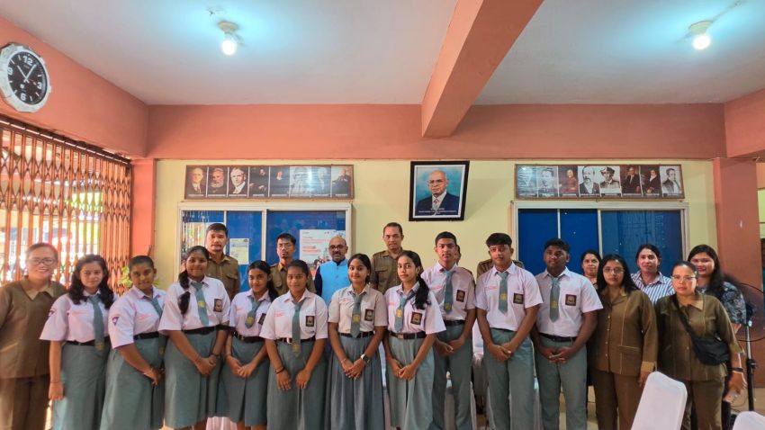 Konsulat Jenderal India di Medan Resmikan Bharat Corner di Raksana School