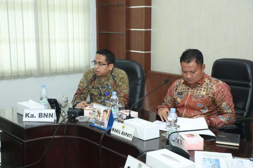 Wakil Bupati Asahan Pimpin Rapat Sinkronisasi P4GN, Perkuat Sinergi Lintas Sektor Persempit Ruang Gerak Narkoba