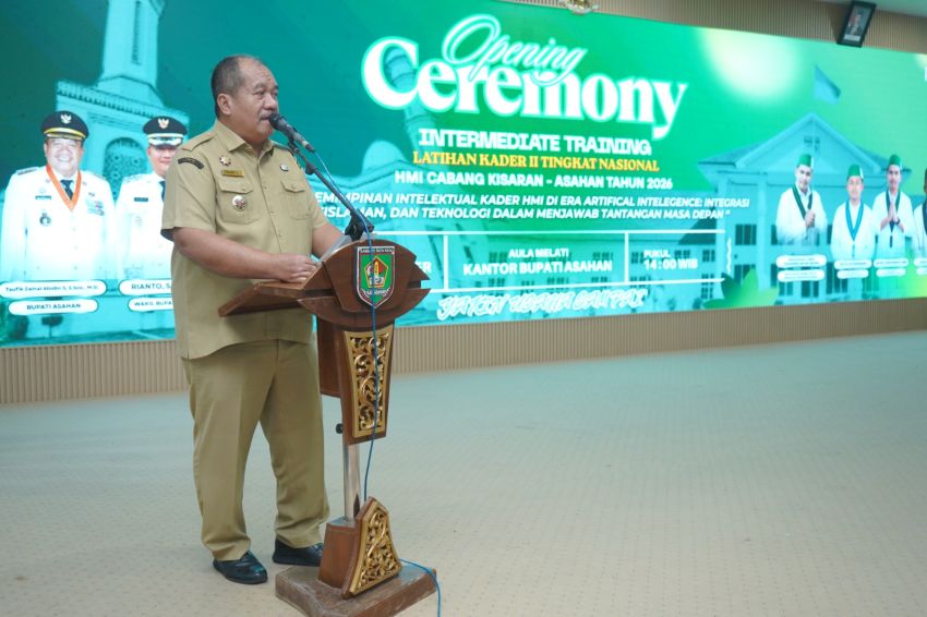 Bupati Asahan Buka LK II Tingkat Nasional HMI : Lahirkan Kader Solutif yang Jadi Mitra Strategis Pembangunan