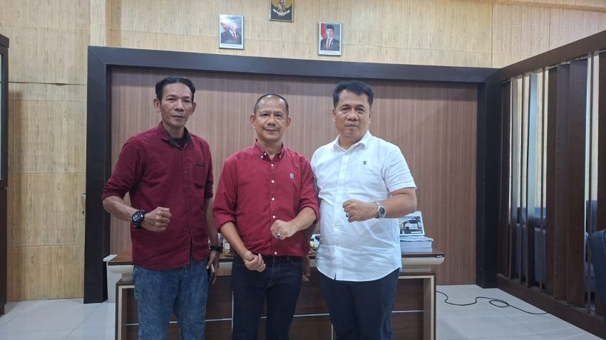 Jalin Sinergitas, Ketua Pewarta Polrestabes Medan Silaturahmi ke Kasat Narkoba Polresta Deliserdang Kompol Ferry Kusnadi SH MH