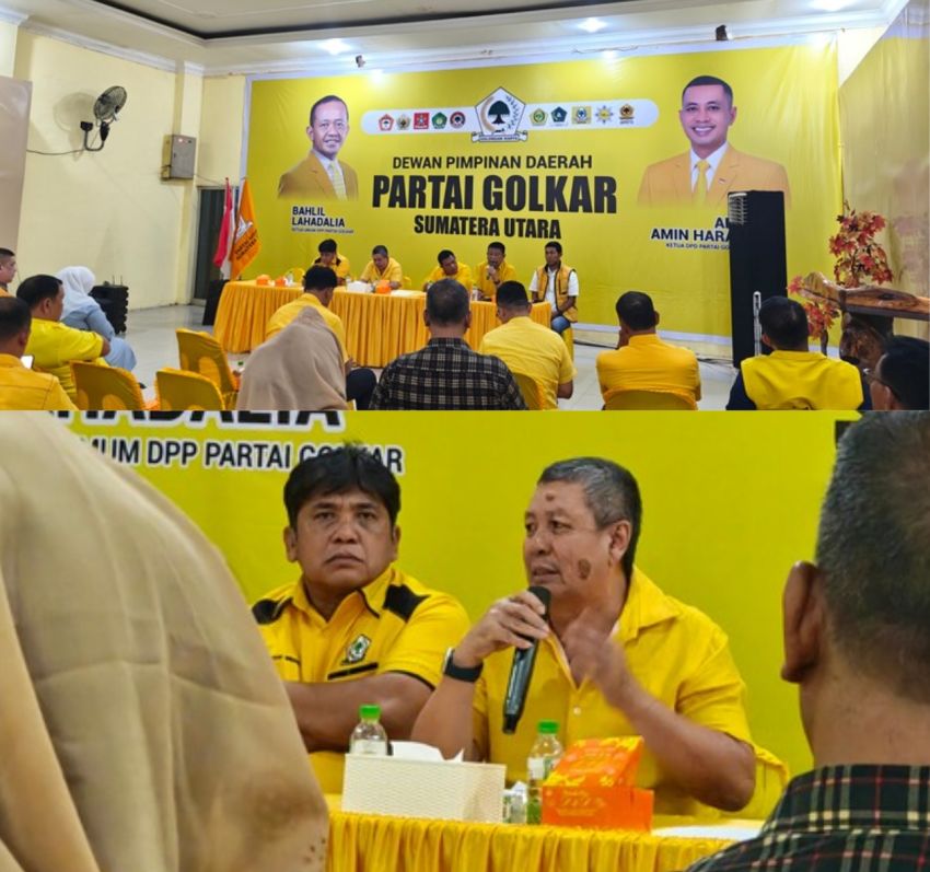 Gelar Pelantikan dan Rakerda 2026, Golkar Sumut Siap Menguningkan Sumatera Utara