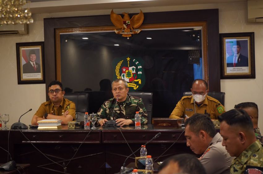 Pemko Medan Paparkan Penanganan Pascabencana kepada Satgas PRR