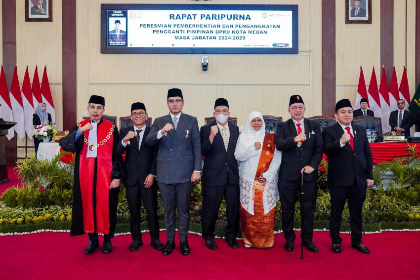 Pimpinan DPRD Medan Berganti, Rico Waas Dorong Sinergi Eksekutif-Legislatif