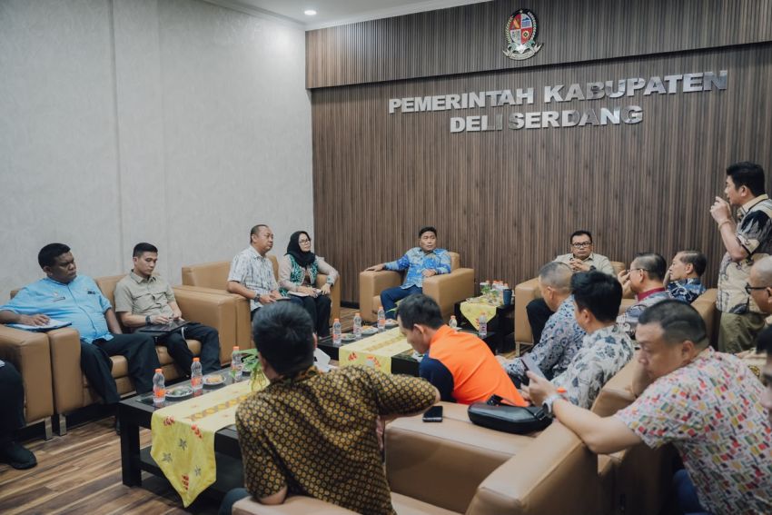 Investor China Jajaki Industri Daur Ulang di Deli Serdang