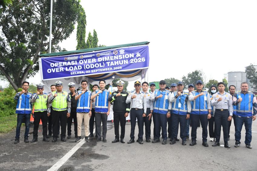 Dukung Target Zero ODOL 2027, RO1JNT Kembali Lakukan Penertiban Kendaraan Besar di Ruas Tol Belawan-Medan-Tanjung Morawa