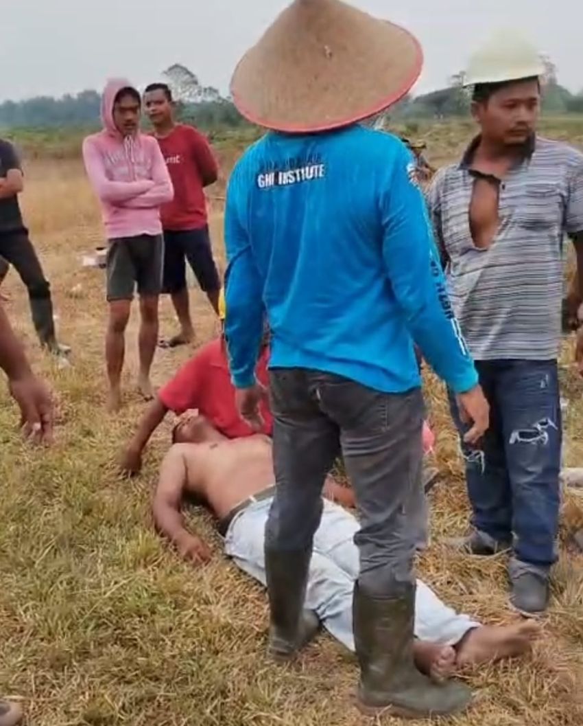 Posko Satgas HKTI Asahan Dihancurkan Paksa, Dua Petani Dianiaya dan Dilarikan ke RS