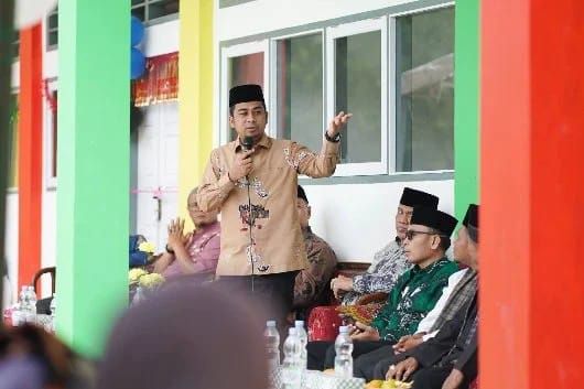 Wali Kota Solok Dr. H. Ramadhani Kirana Putra, SE, MM, Resmikan Gedung Baru Madrasah Ibtidaiyah Swasta (MIS) Kampung Jawa