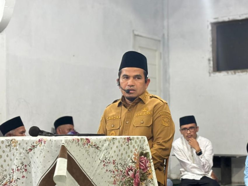 Maulid Nabi di Aie Abu Berbuah Kabar Besar, Wabup Solok Janjikan Perjuangkan Jalan Rusak Lewat Inpres
