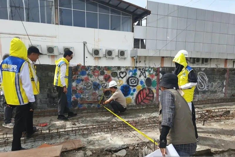 PUPR Kota Solok, Sumatera Barat,  Pantau Pembangunan Pasar Kuliner di Jalan Cengkeh