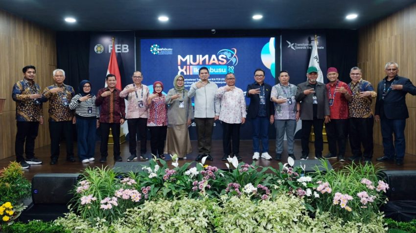 Agus Dwi Handaya Kembali Pimpin IKAFEBUSU Periode 2026&ndash;2030