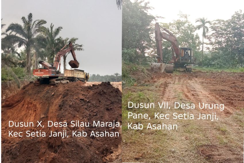 Galian C di Dua Desa Asahan Diduga Beroperasi Tanpa Izin, Penegak Hukum Diminta Periksa dan Tutup Paksa