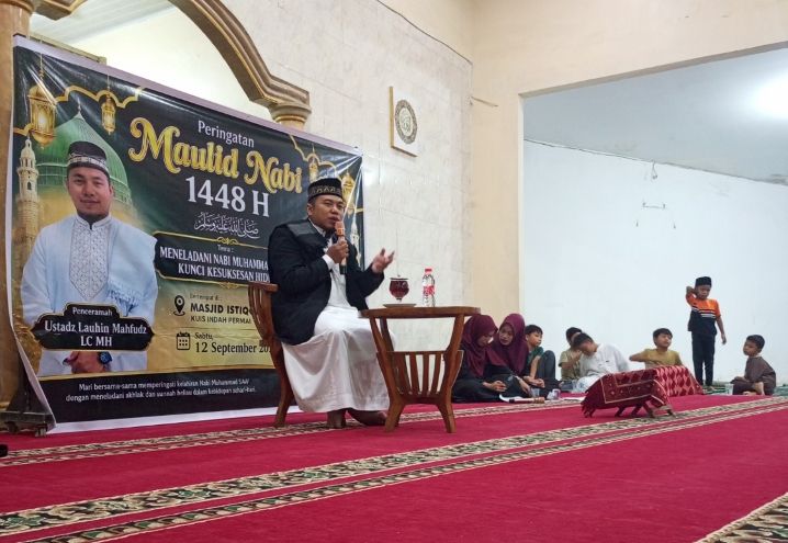 Maulid Nabi 1448 H di Masjid Istiqomah, Remaja Masjid Didorong Teladani Rasulullah SAW