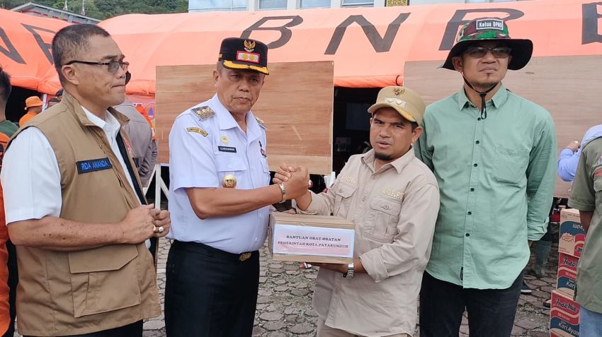 Penanganan Bencana di Solok Pemko Payakumbuh Kirim 56 Personel dan Peralatan Bantu