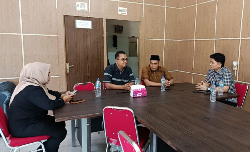 BRI BO Sibuhuan Bahas Kerjasama Program Walk In Interview Dengan IAI Palas