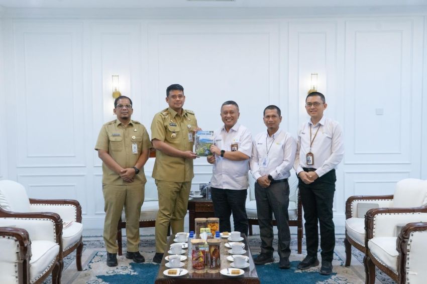 Perkuat Kolaborasi, GM PLN UID Sumut Lakukan Kunjungan Kerja ke Kantor Gubernur Sumatera Utara