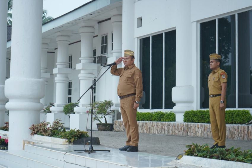 Wakil Bupati Asahan Pimpin Apel Gabungan Bulan September, Perkuat Kerjasama Tim dan Pelayanan Terbaik Masyarakat