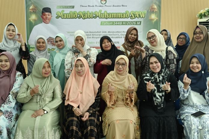 Perkuat Peran Perempuan, Ketua DWP Sumut Ajak Anggota Teladani Akhlak Nabi Muhammad