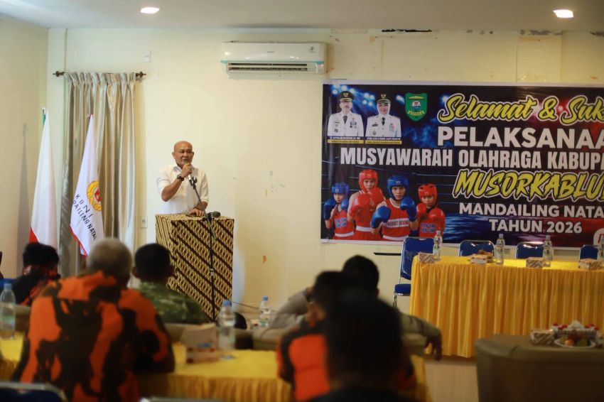 Pimpin KONI Madina 2026&ndash;2030, Muhammad Harun Ditantang Dongkrak Prestasi Atlet