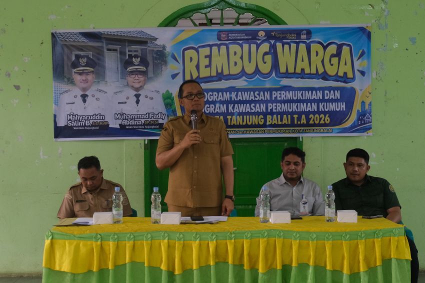 20 Warga Terima Bantuan Bedah Rumah Rp 600 Juta, Pemko Tanjungbalai Tekankan Tepat Sasaran
