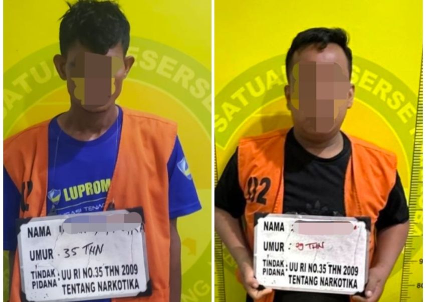 Jual Sabu, 2 Warga Tanjung Morawa Ditangkap Polisi