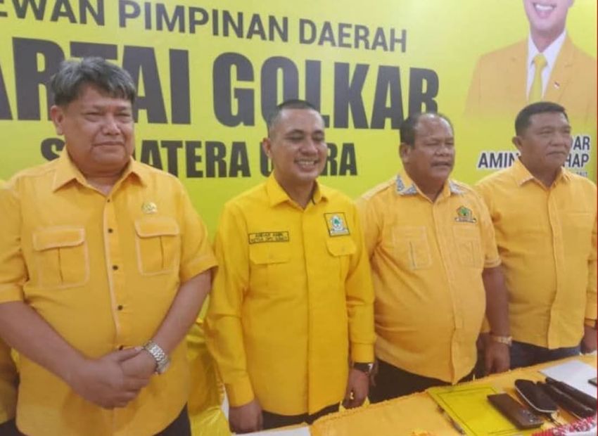 Golkar Sumut Gelar Pleno Perdana, Bahas Konsolidasi hingga Anggaran Rp250 Miliar