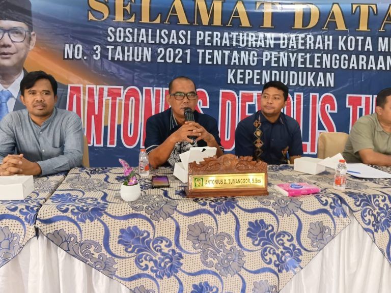 Laksanakan Sosperda Tentang Adminduk, Antonius Tumanggor Soroti Soal Parlinsos
