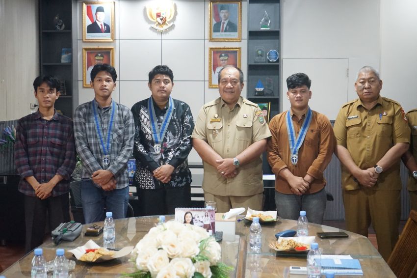 Bupati Asahan Terima Audiensi GMKI, Dukung Program Kepemudaan dan Turnamen Futsal